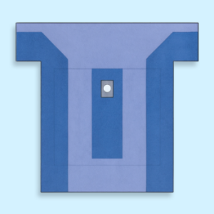 SURGICAL PACK FOR HIP FENESTRATED