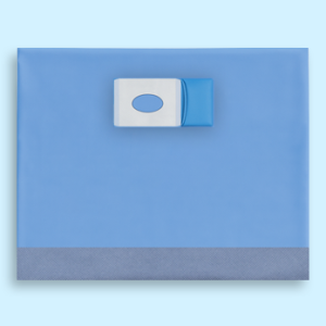 Ophthalmic Drape with 1 pouch