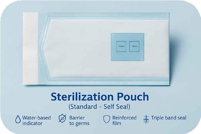 Sterilization Pouch (Standard – Self Seal)